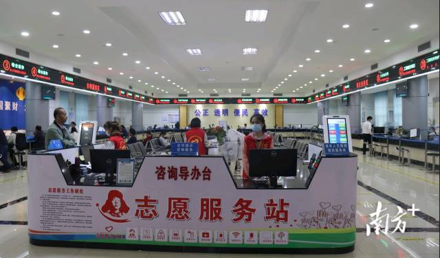 陆河县政数局内景。